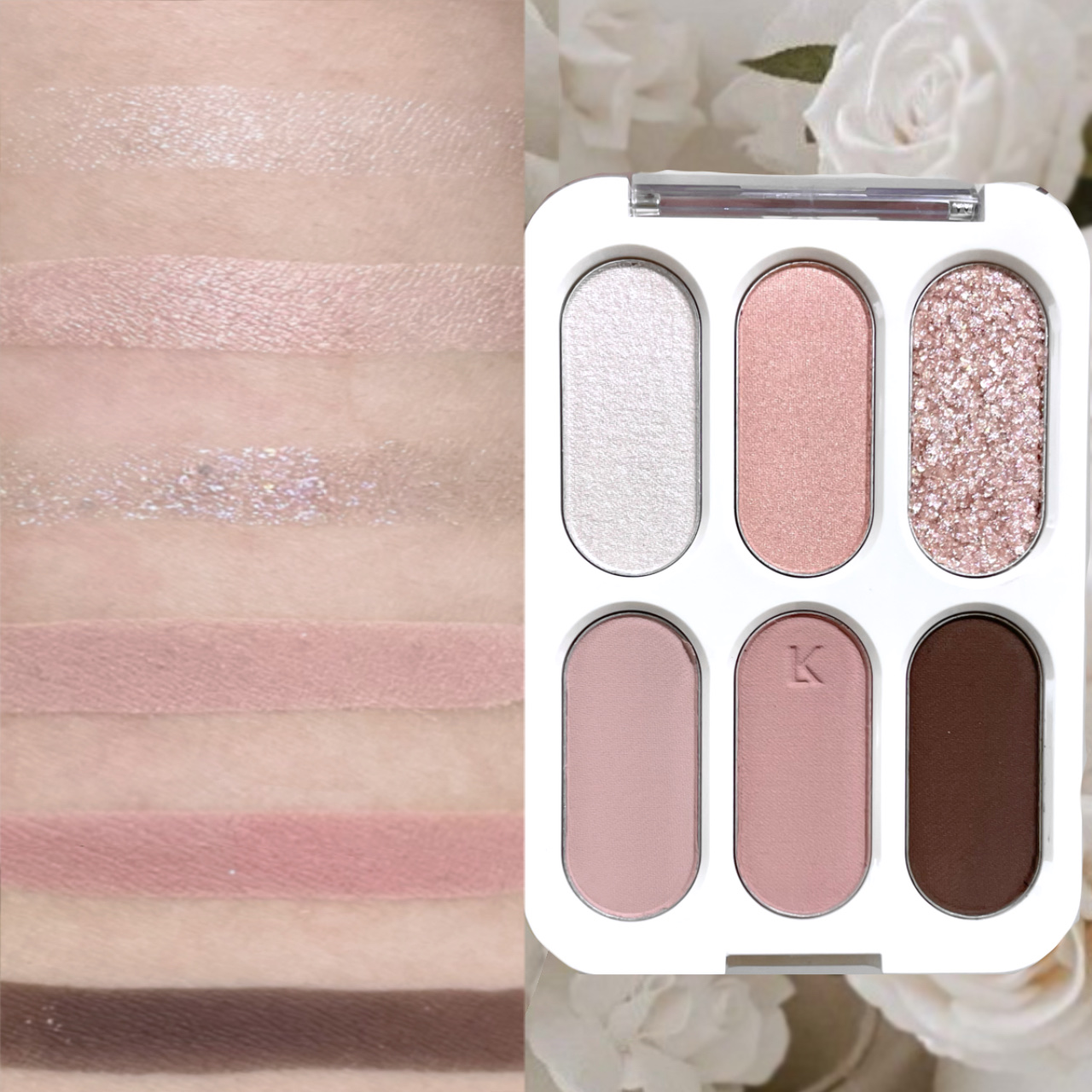 フォーエバー6アイパレット/Laka/アイシャドウパレットを使ったクチコミ（2枚目）