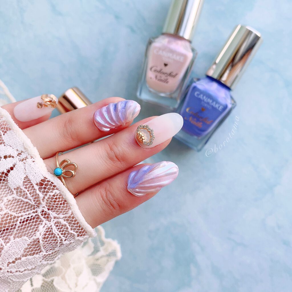 カラフルネイルズ/キャンメイク/マニキュアを使ったクチコミ(2枚目)