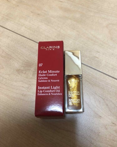 コンフォート リップオイル  07 honey glam/CLARINS/リップグロスを使ったクチコミ（1枚目）