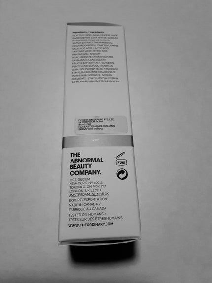 AHA 30% + BHA 2% Peeling Solution/The Ordinary/ピーリングを使ったクチコミ(4枚目)