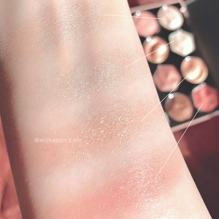 プリズム エアー アイ パレット/CLIO/アイシャドウパレットを使ったクチコミ(3枚目)