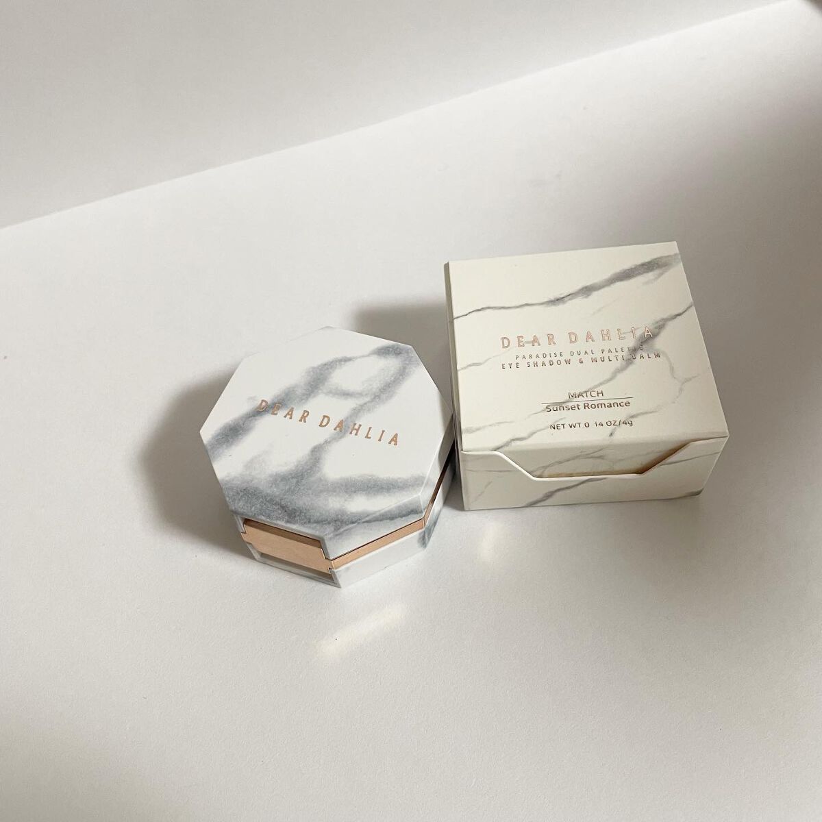パラダイス デュアルパレット/DEAR DAHLIA/マルチパレットを使ったクチコミ（2枚目）