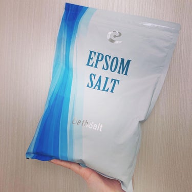 Epsom Salt (エプソムソルト) 国産(岡山県産)/EARTH CONSCIOUS (アースコンシャス)/入浴剤を使ったクチコミ（1枚目）