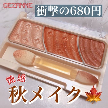 トーンアップアイシャドウ/CEZANNE/アイシャドウパレットを使ったクチコミ（1枚目）