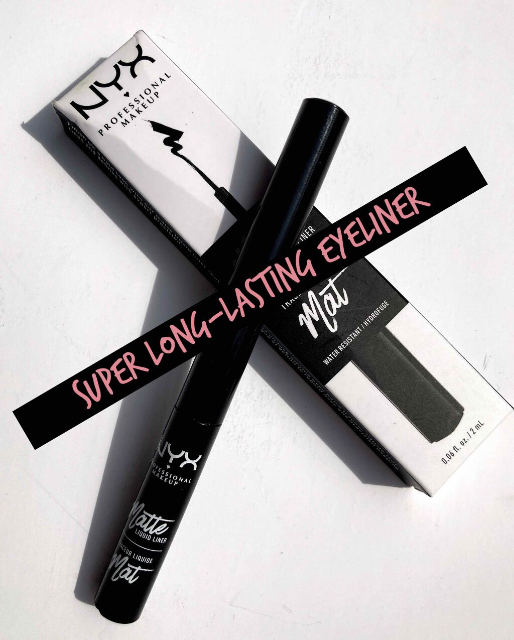 マット リキッド ライナー/NYX Professional Makeup/リキッドアイライナーを使ったクチコミ(1枚目)