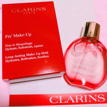 フィックス メイクアップ/CLARINS/ミスト状化粧水を使ったクチコミ（1枚目）