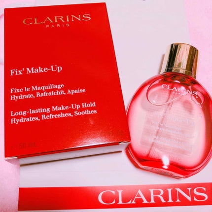 フィックス メイクアップ/CLARINS/ミスト状化粧水を使ったクチコミ(1枚目)