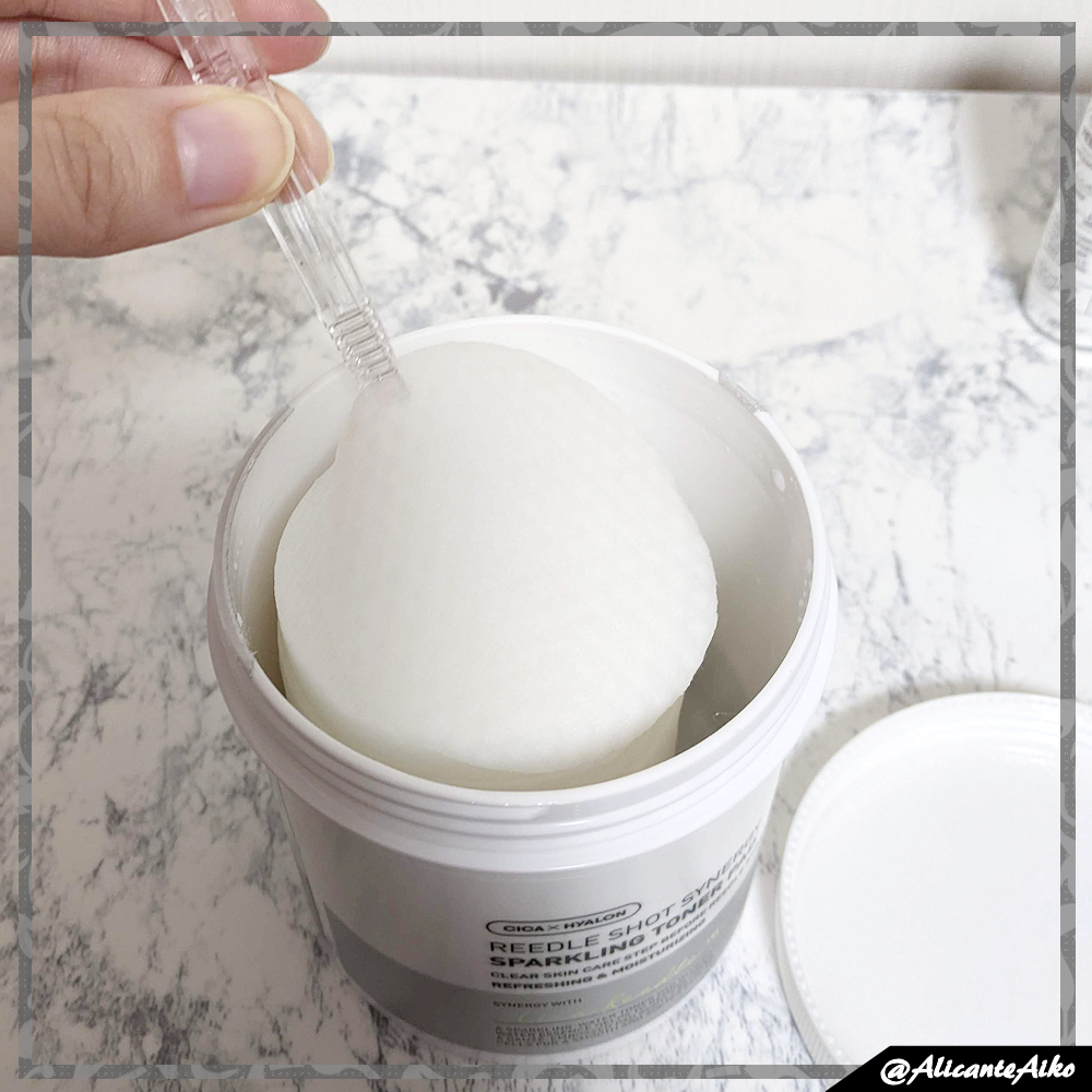 リードルショットシナジースパークリングトナーパッド/VT/トナーパッドを使ったクチコミ（2枚目）