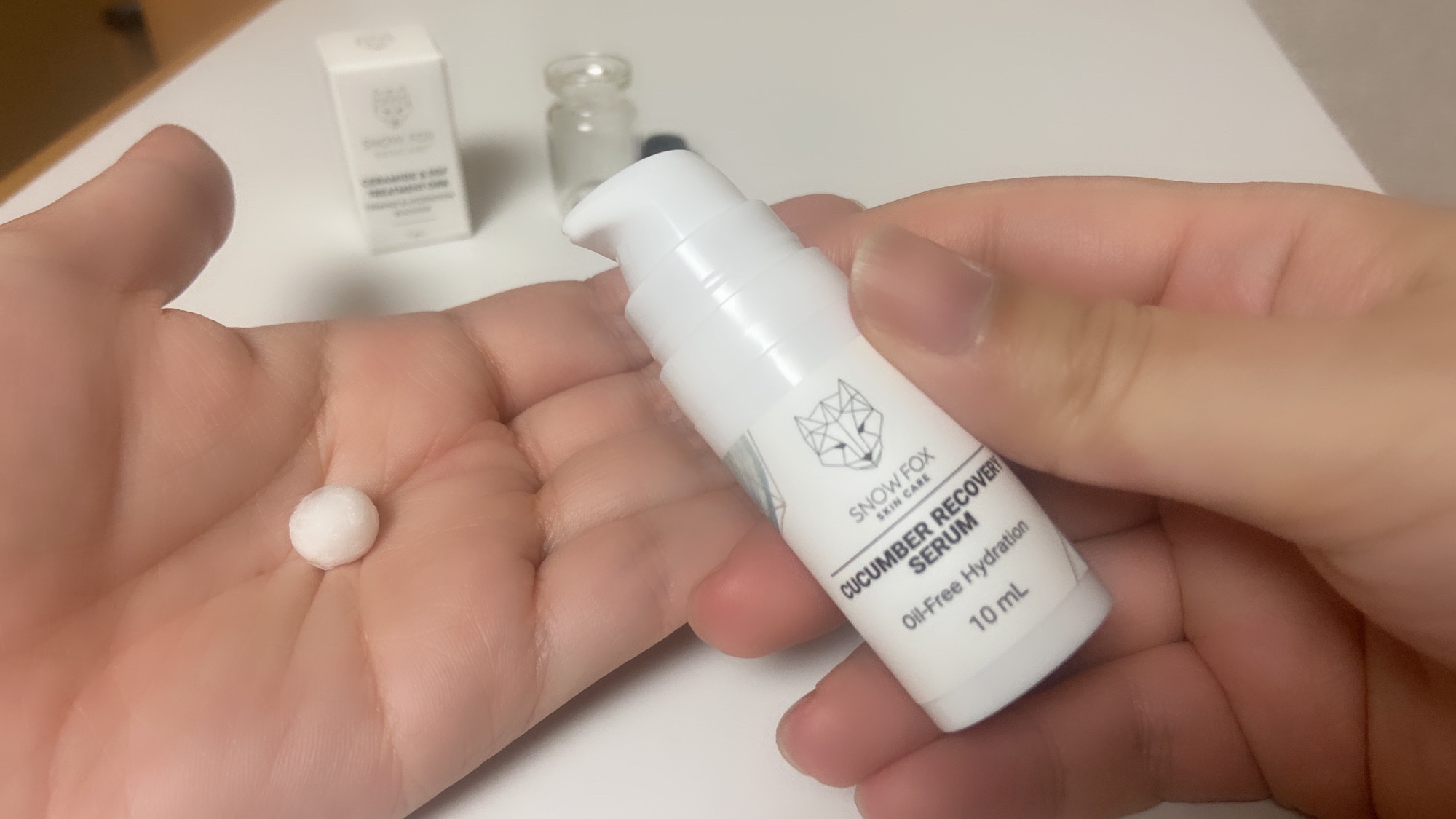 プレミアム ブースターボール/SNOW FOX SKINCARE/その他スキンケアグッズを使ったクチコミ（3枚目）