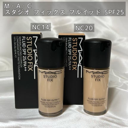 スタジオ フィックス フルイッド SPF 25/M・A・C/リキッドファンデーションを使ったクチコミ(2枚目)