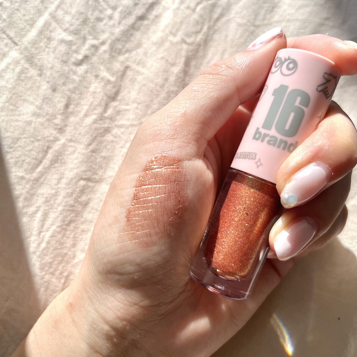 3CE マルチアイカラーパレット DEAR NUDE/3CE/アイシャドウパレットを使ったクチコミ（3枚目）