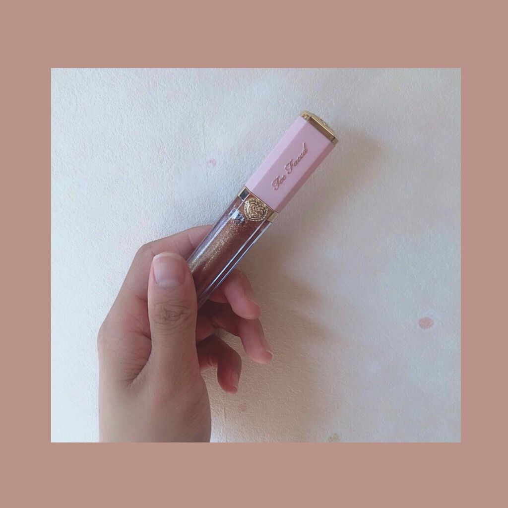 リッチ&ダズリン ハイシャイン スパークリング リップグロス/Too Faced/リップグロスを使ったクチコミ(1枚目)