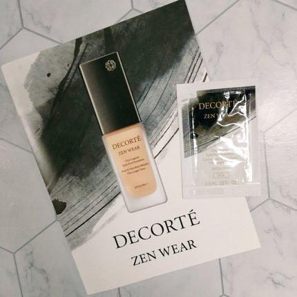 ゼン ウェア フルイド/DECORTÉ/リキッドファンデーションを使ったクチコミ(1枚目)