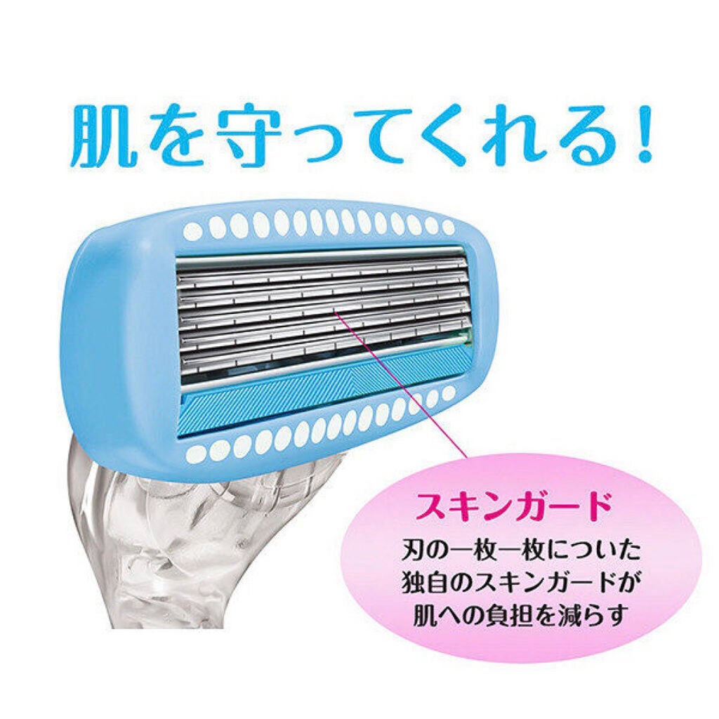 ハイドロシルク 敏感肌用 ホルダー (刃付き+替刃1コ)/ハイドロシルク/シェーバーを使ったクチコミ(4枚目)