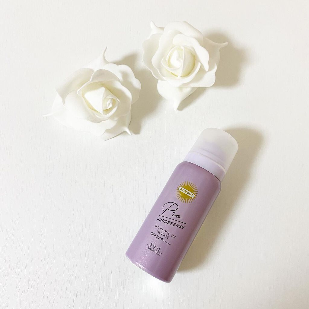 プロディフェンス オールインワンUV ムース/サンカット®/日焼け止めクリームを使ったクチコミ（1枚目）