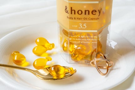 ボディ&ヘア オイルカプセル 3.5/&honey/ヘアオイルを使ったクチコミ(1枚目)