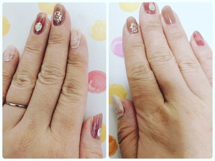 ジェルネイルシール/キャンドゥ/ネイルシールを使ったクチコミ(1枚目)