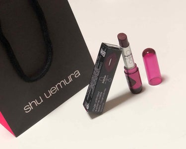 ルージュ アンリミテッド マット/shu uemura/口紅を使ったクチコミ（1枚目）