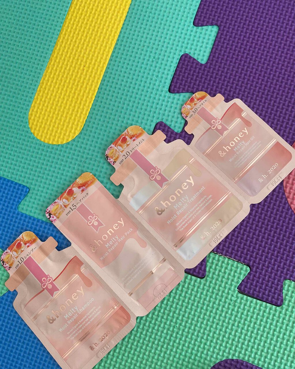 &honey Melty モイストリペア シャンプー1.0/モイストリペア ヘアトリートメント2.0/&honey/市販シャンプーを使ったクチコミ(1枚目)