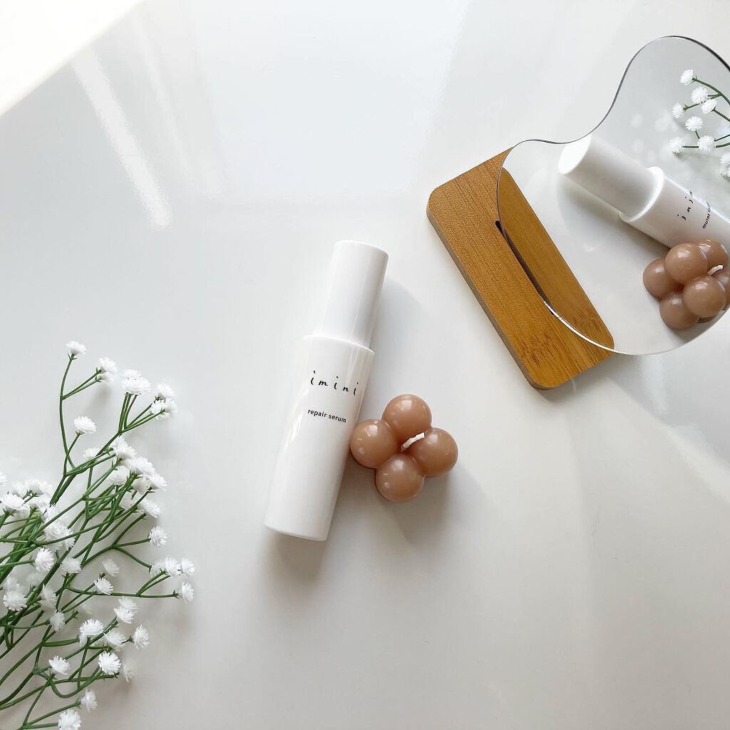 imini リペアセラム/imini/オールインワン化粧品を使ったクチコミ（1枚目）