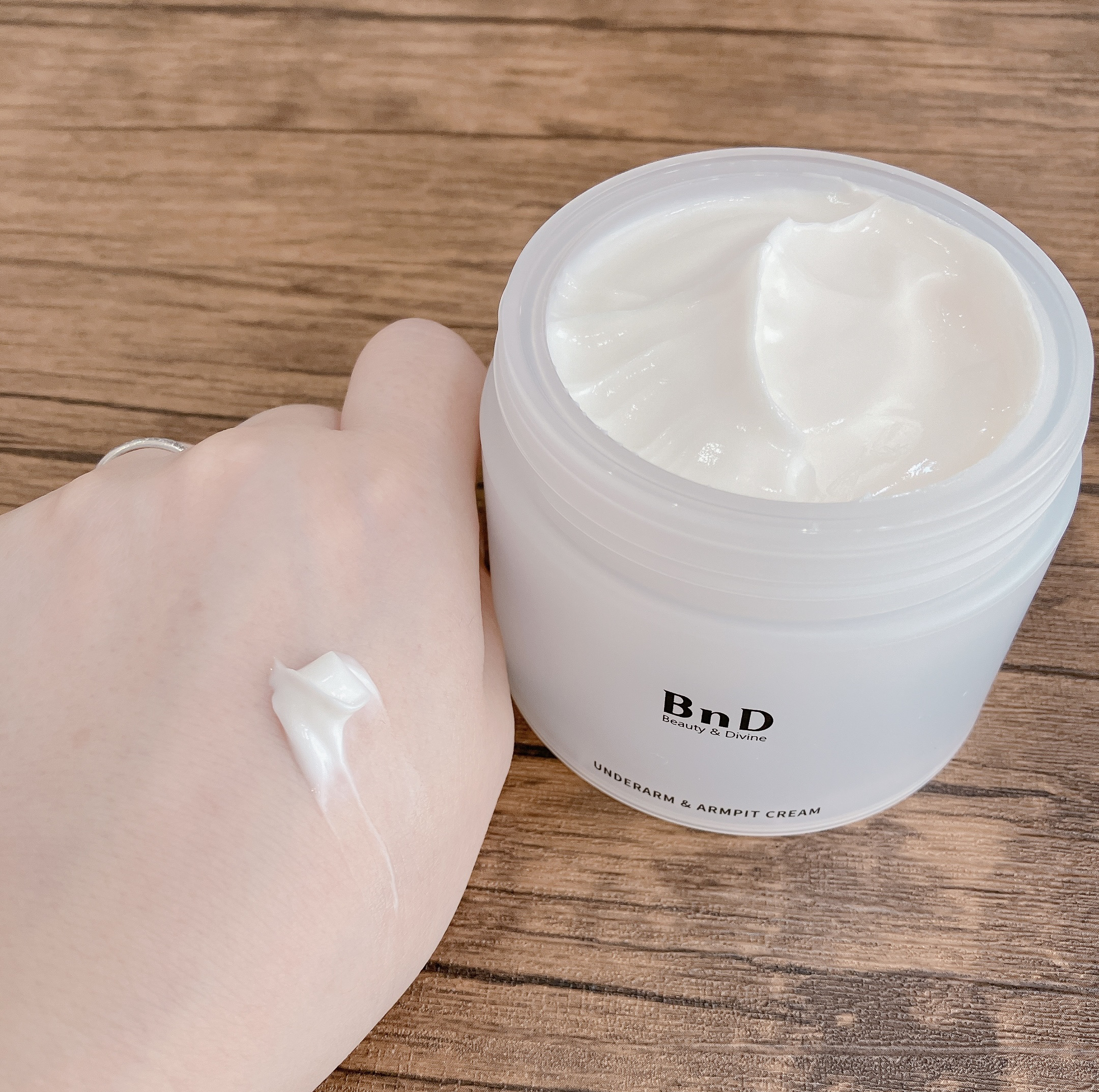 BnDアンダーアームクリーム(ボディクリーム)/BnD/デリケートゾーンケアを使ったクチコミ（3枚目）