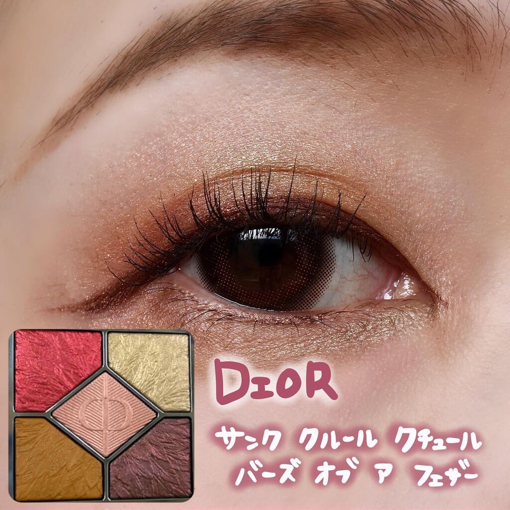 サンク クルール クチュール<バーズ オブ ア フェザー>/Dior/アイシャドウパレットを使ったクチコミ(1枚目)