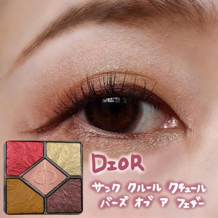 サンク クルール クチュール<バーズ オブ ア フェザー>/Dior/アイシャドウパレットを使ったクチコミ(1枚目)