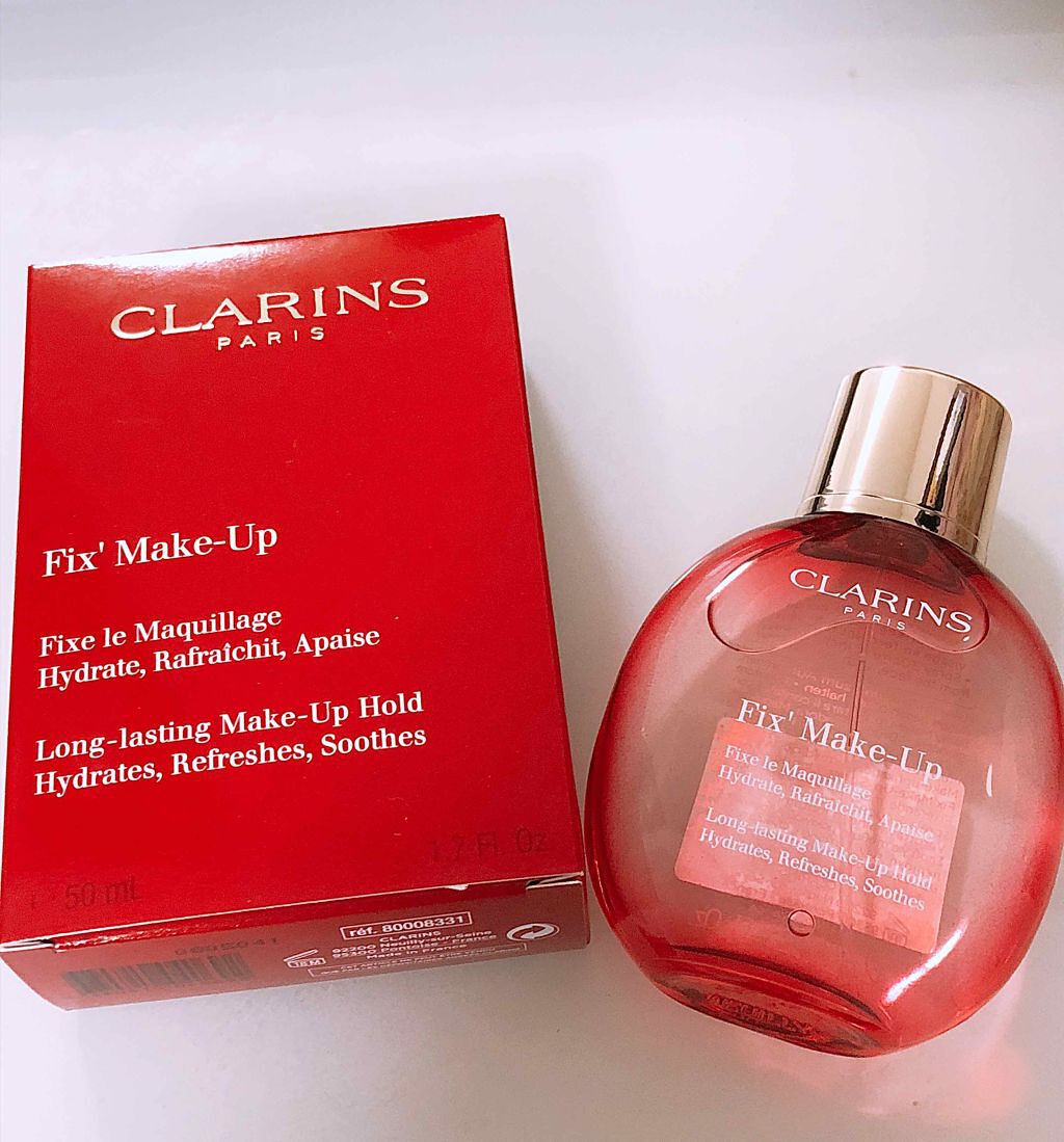 フィックス メイクアップ/CLARINS/ミスト状化粧水を使ったクチコミ（1枚目）