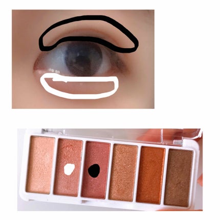 AC カラーアイパレット/AC MAKEUP/アイシャドウパレットを使ったクチコミ(3枚目)