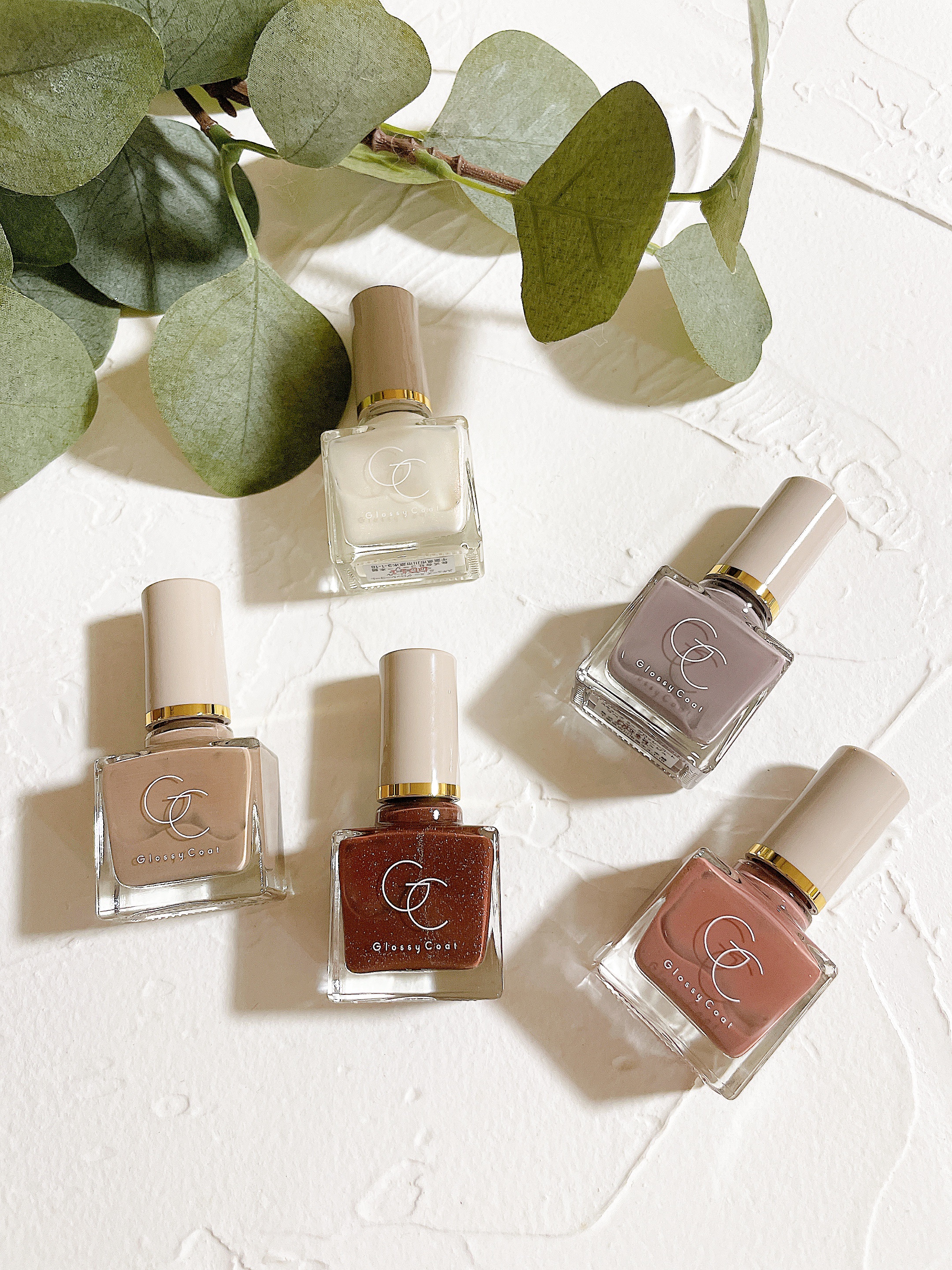 グロッシーコート ラベンダーグレージュ/スキューズミー/オールインワンネイルを使ったクチコミ（1枚目）