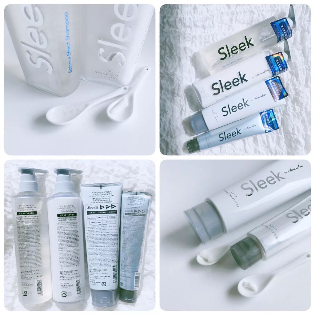 バランスエフェクトマスク/スリーク by サラサロン/ヘアマスク・ヘアパックを使ったクチコミ（2枚目）