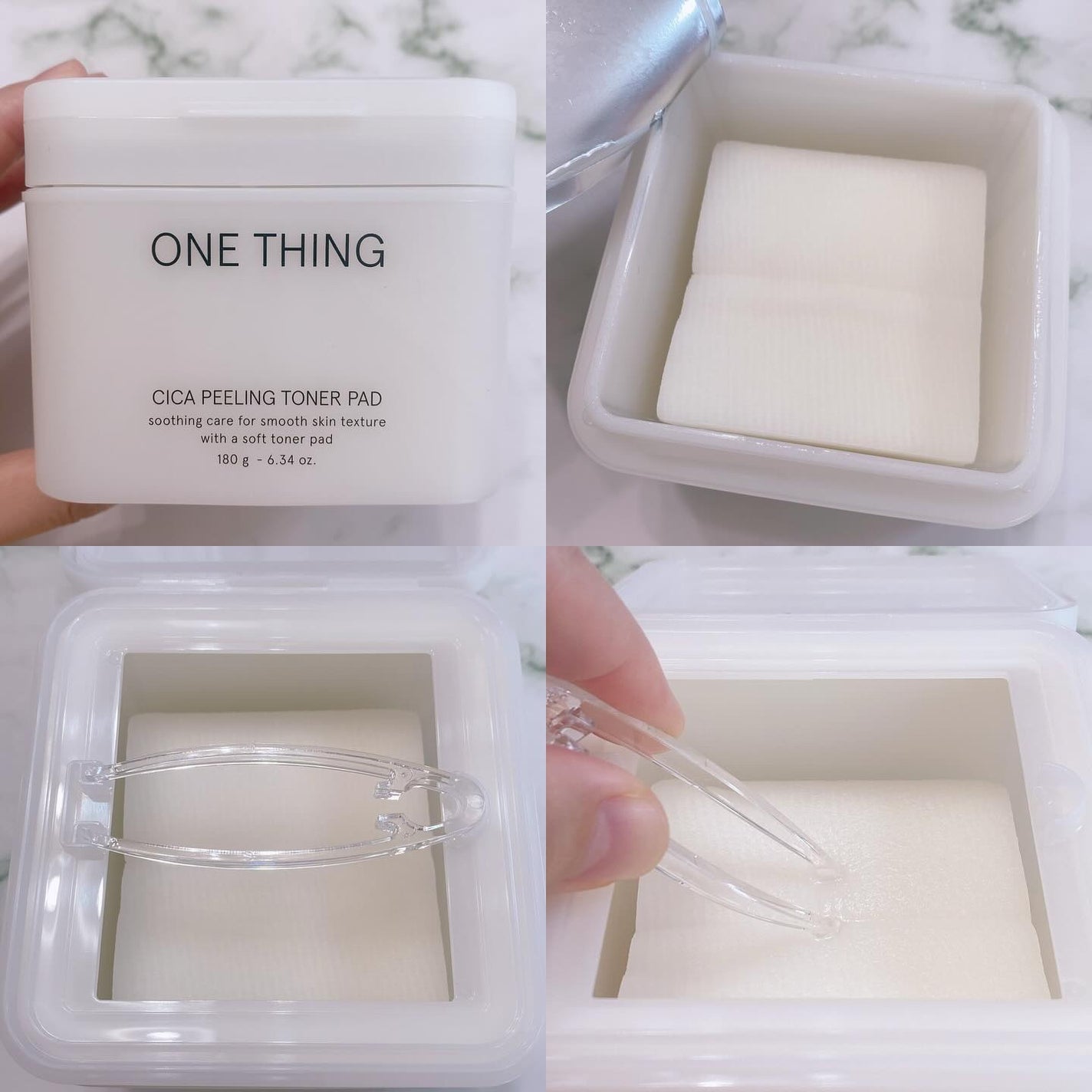 シカピーリングトナーパッド/ONE THING/トナーパッドを使ったクチコミ(2枚目)