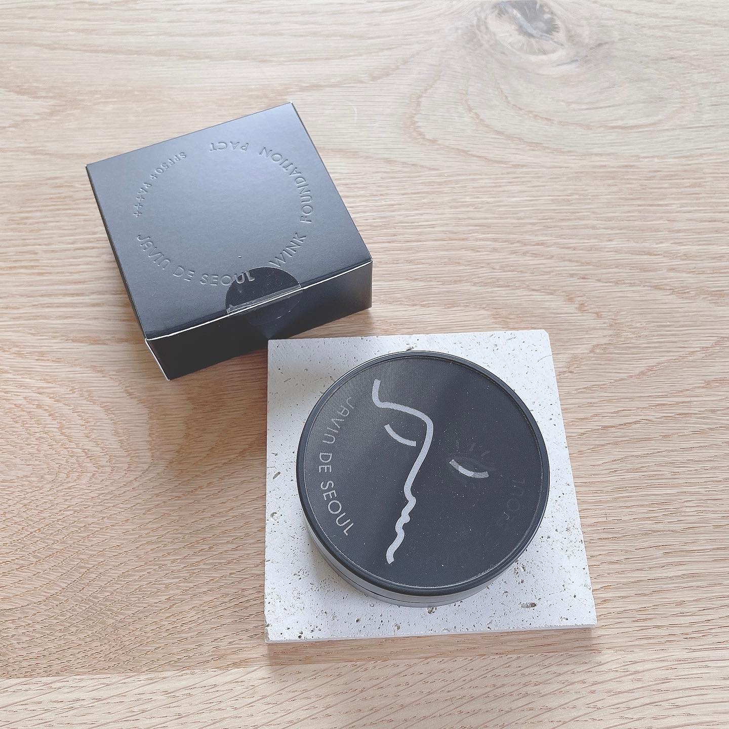 ジャビンドゥソウル ウインクファンデーションパクト/Javin De Seoul/クッションファンデーションを使ったクチコミ（2枚目）