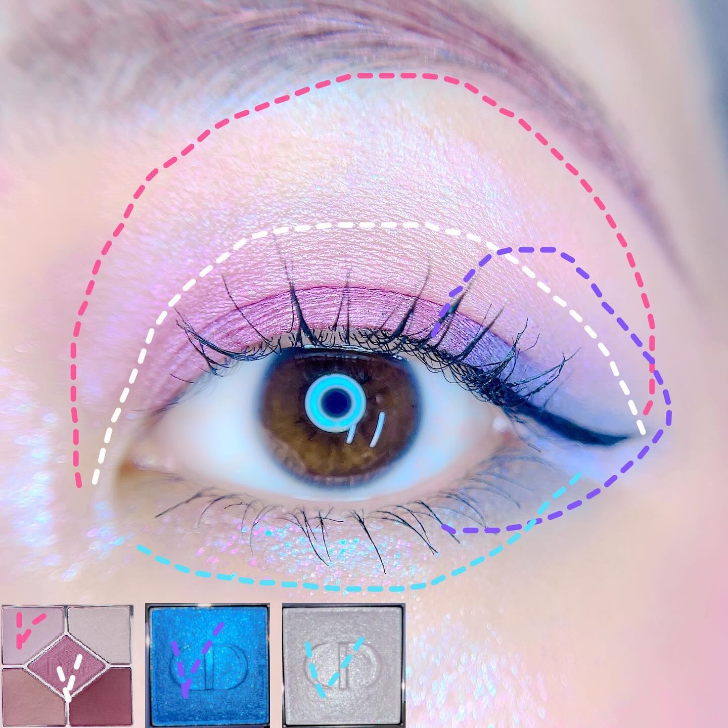 【旧】サンク クルール クチュール/Dior/アイシャドウパレットを使ったクチコミ（2枚目）