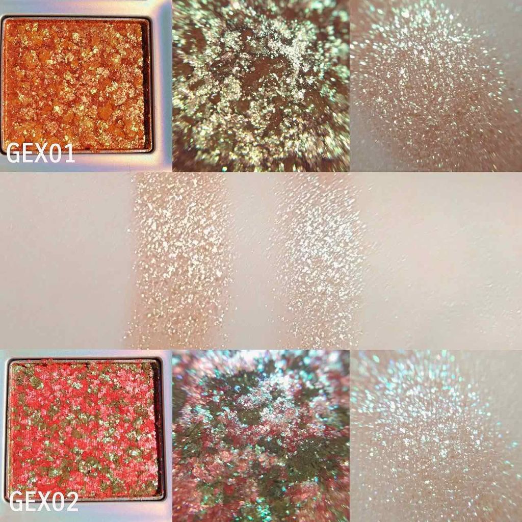 グリッタープリズム シャドウ/MISSHA/グリッターを使ったクチコミ(3枚目)