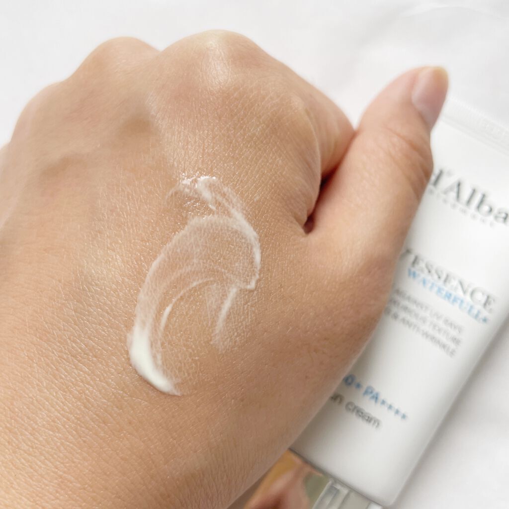 ダルバ ウォータフル エッセンス サンクリーム/ダルバ/日焼け止めクリームを使ったクチコミ（3枚目）