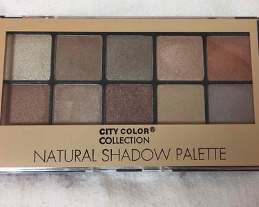 NATURAL SHADOW PALETTE/CITY COLOR/アイシャドウパレットを使ったクチコミ（1枚目）