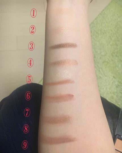 UR GLAM BLOOMING EYE COLOR PALETTE/U R GLAM/アイシャドウパレットを使ったクチコミ(4枚目)