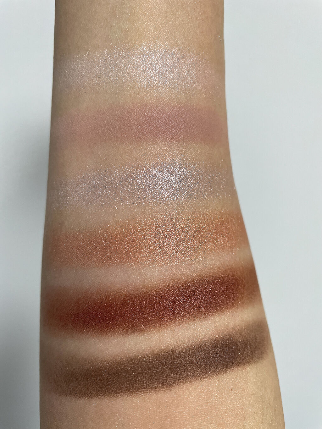 AC カラーアイパレット 01 ベーシックブラウン/AC MAKEUP/アイシャドウパレットを使ったクチコミ（3枚目）