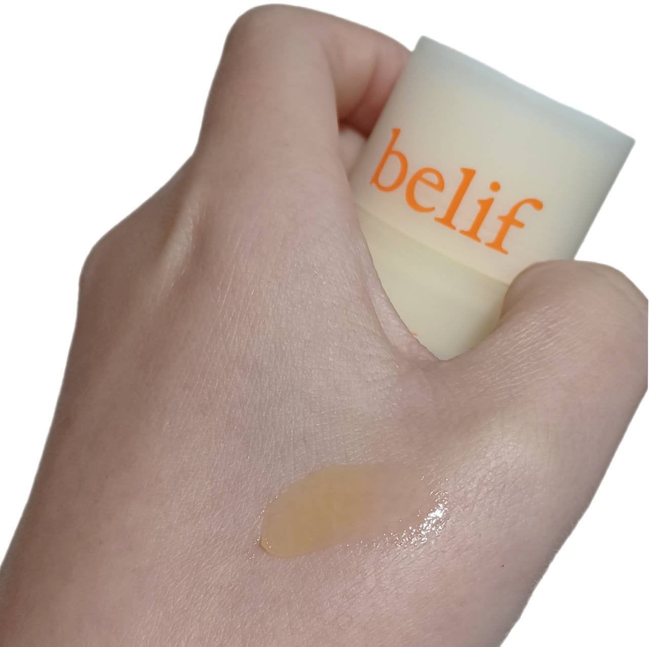 スーパーナイツ マルチ V リップセリン /belif/リップクリームを使ったクチコミ(3枚目)