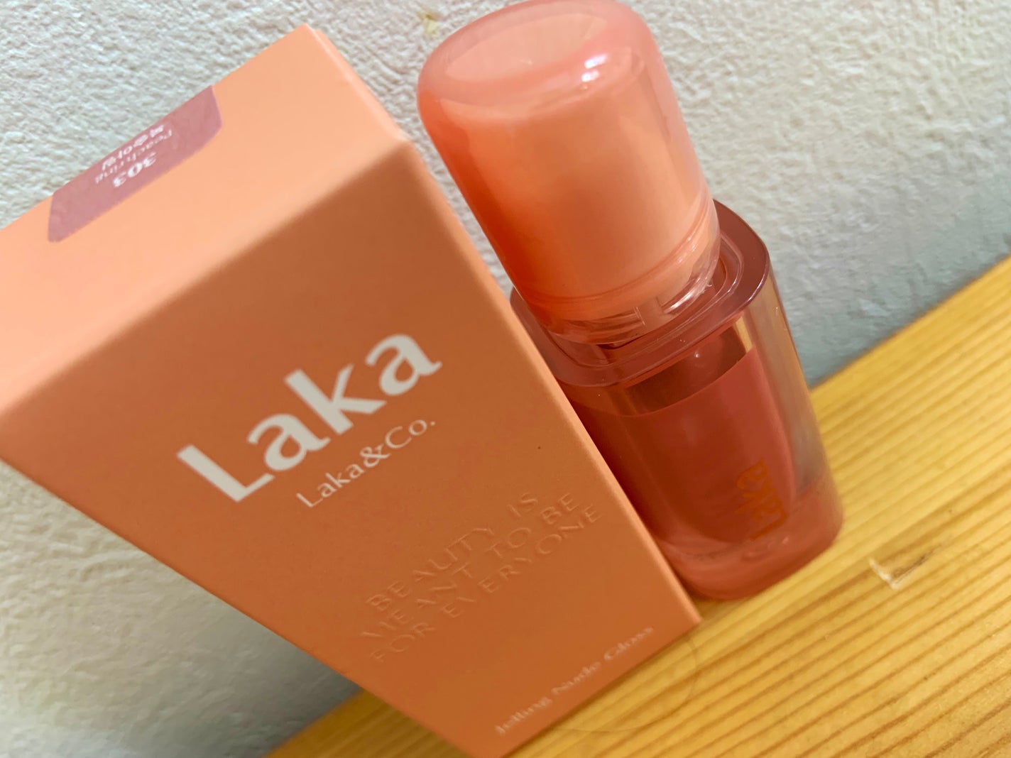 ジェリーイングヌードグロス/Laka/リップグロスを使ったクチコミ(1枚目)