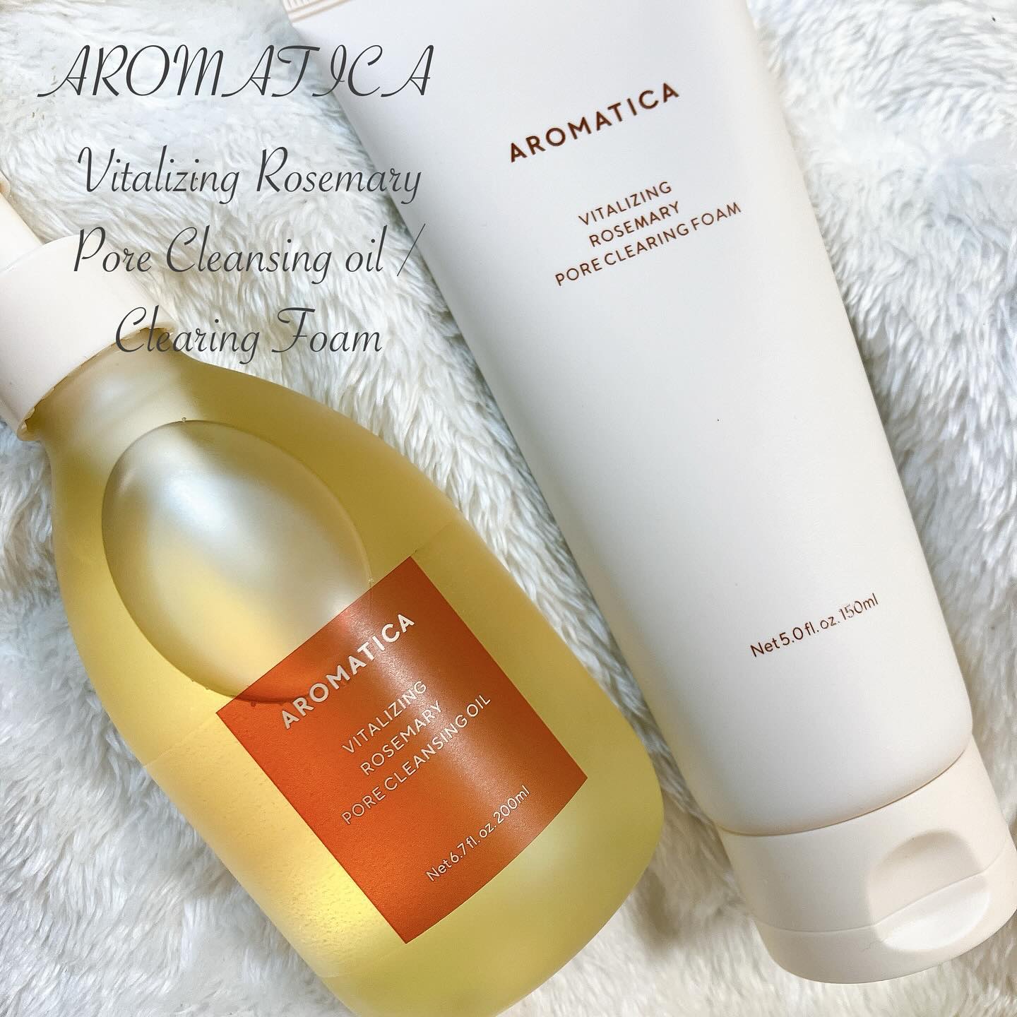 バイタライジング　ローズマリーポアクレンジングフォーム/AROMATICA/洗顔フォームを使ったクチコミ（1枚目）