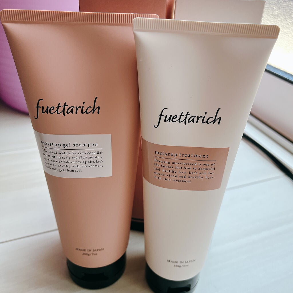 モイストアップ ジェル シャンプー/トリートメント/fuettarich (フエッタリッチ)/サロンシャンプーを使ったクチコミ(2枚目)