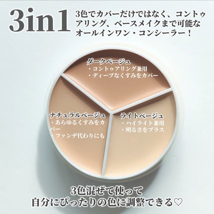 カバーアッププロコンシーラー/TFIT/パレットコンシーラーを使ったクチコミ(3枚目)