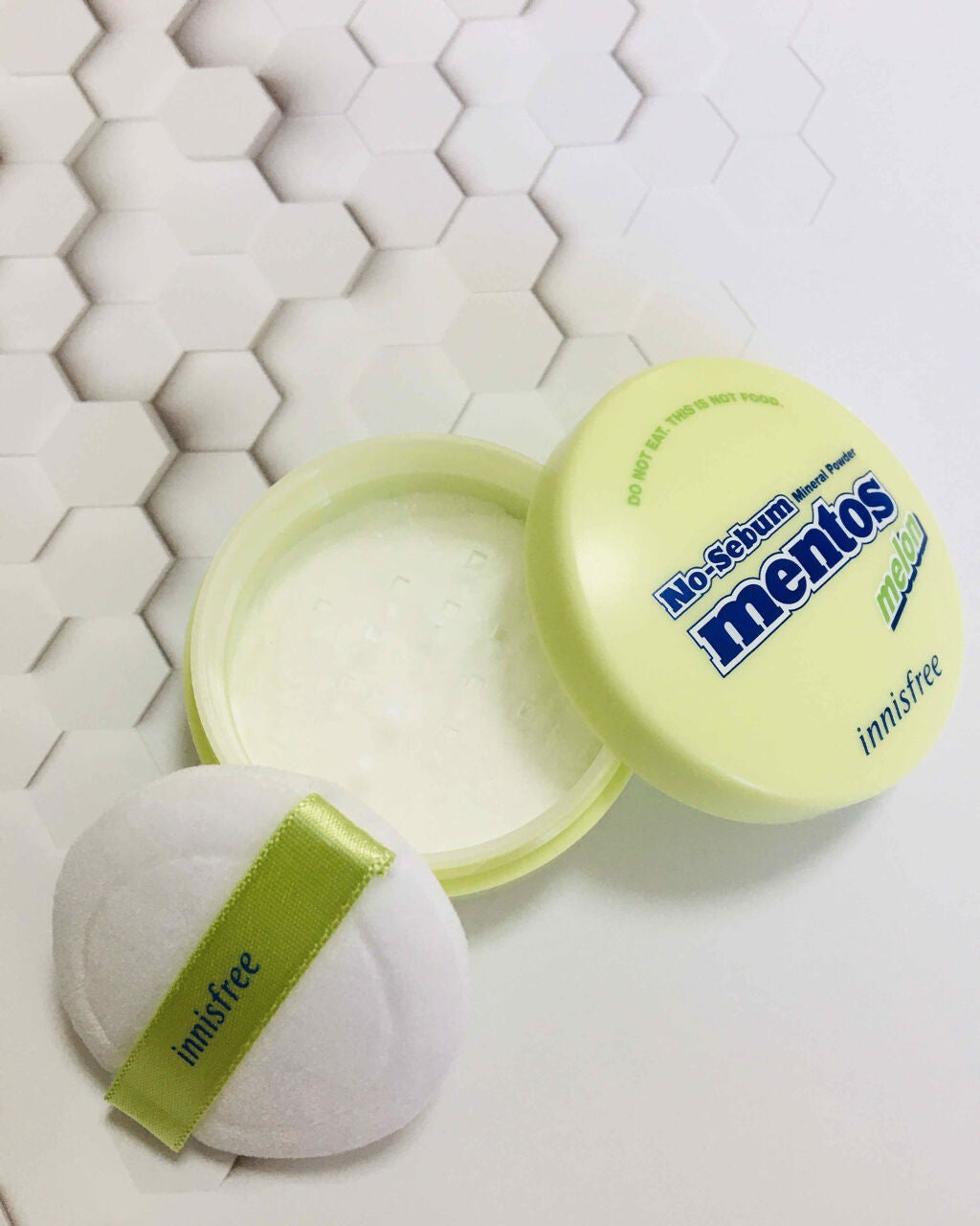 ノーセバム ミネラルパウダー LTD20/innisfree/ルースパウダーを使ったクチコミ(2枚目)