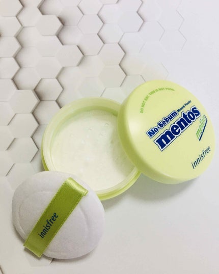 ノーセバム ミネラルパウダー LTD20/innisfree/ルースパウダーを使ったクチコミ(2枚目)