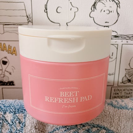 リフレッシュ トナーパッド (B)/I'm from/トナーパッドを使ったクチコミ(1枚目)