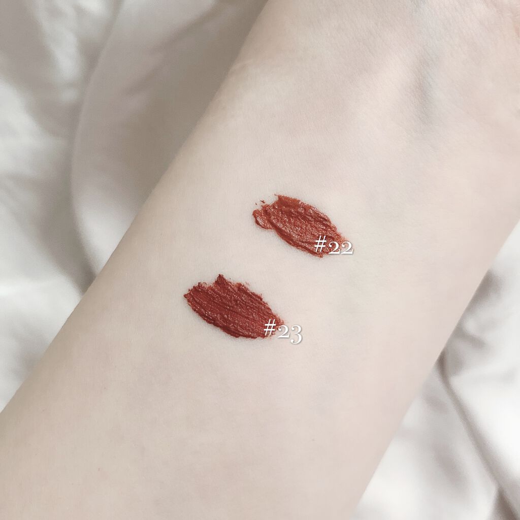 ゼロベルベットティント/rom&nd/リップティントを使ったクチコミ（2枚目）