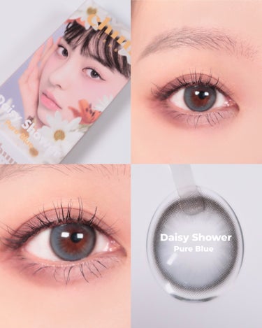 Daisy Shower/chuu LENS/ワンデー（１DAY）カラコンを使ったクチコミ（1枚目）