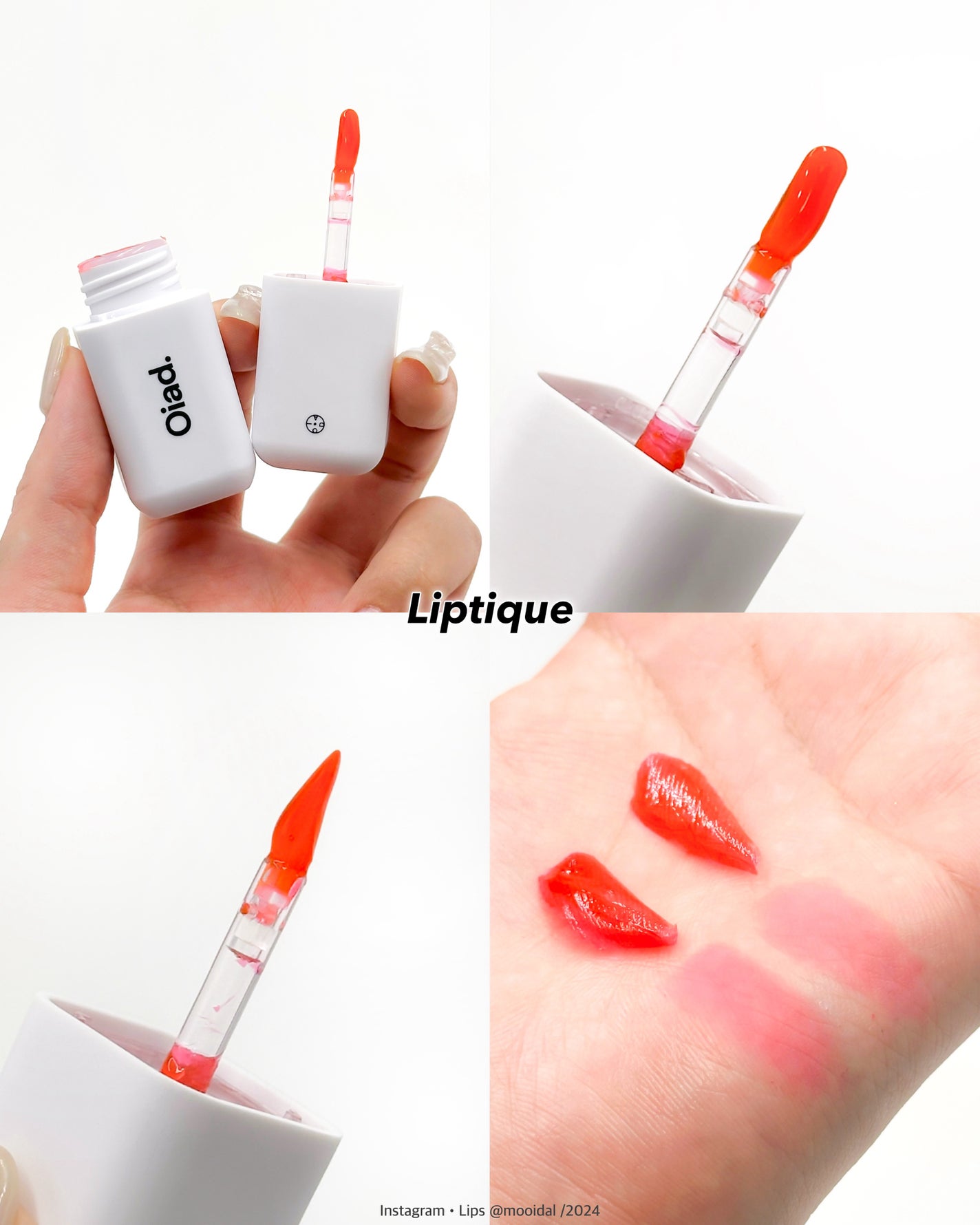 リップティーク/oiad/口紅を使ったクチコミ(3枚目)